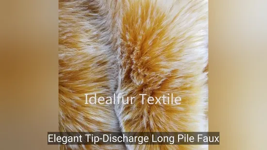 Luxurious Long Pile Faux Fur Collar for Trendy Fashion
