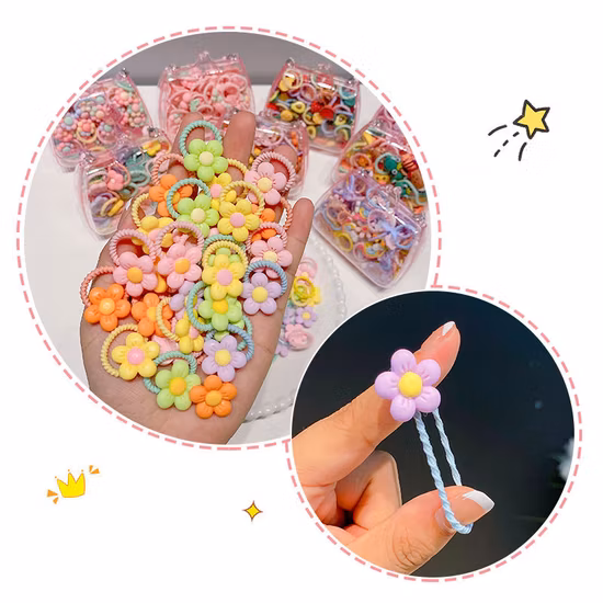 Hair Accessories Imitation Rabbit Fur Elastic Hair Bands
