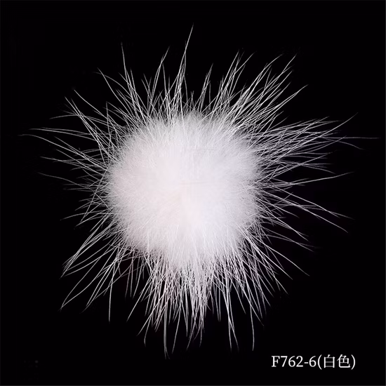 Fur Ball Nail Jewelry Magnetic Removable Fluffy Hairball Pearl Pendant Pompoms Pong Pong DIY Nail Art Decoration Accessories