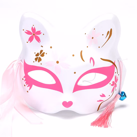 Fox Tailand Collar Choker Masquerade Halloween Costume Cosplay