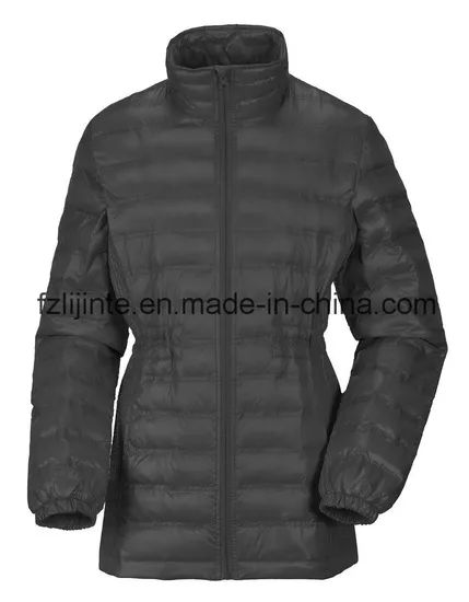 Women Slim Warm Down Fur Coat Apparel Clothes for Winter 