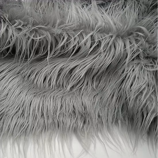 Smooth Winter Artificial Long Pile Faux&nbsp; Fur Fabric