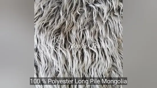 Luxurious 100% Polyester Long Pile Faux Fur Blanket 