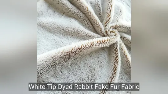 Premium White Faux Fur Fabric for Fashion Forward Designers 