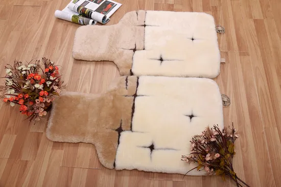 High Quality Merino Sheepskin Fur Seat Covers Automotive Accessories 