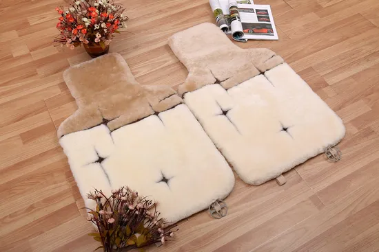 High Quality Genuine Lambskin Fur Seat Covers Automotive Accessories 