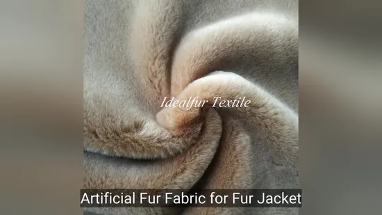 Premium Soft Faux Fur Fabric for Fashion and Home Decor 