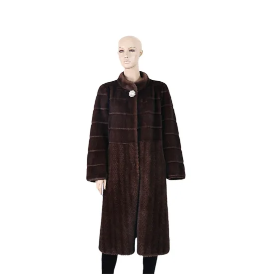 Hot Sale Faux Fur Mink Coat for Stage Performances 